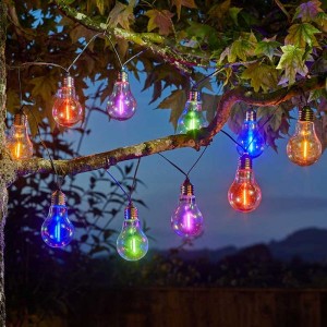 Eureka! Neon-esque Solar Lightbulbs Set of 10