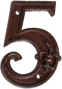 House Number 5 Iron